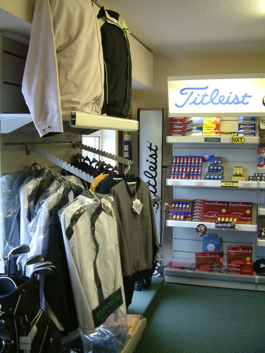 professional golf shop fitted out by Aspen Concepts