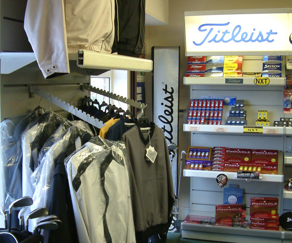 professional golf shop fitted out by Aspen Concepts