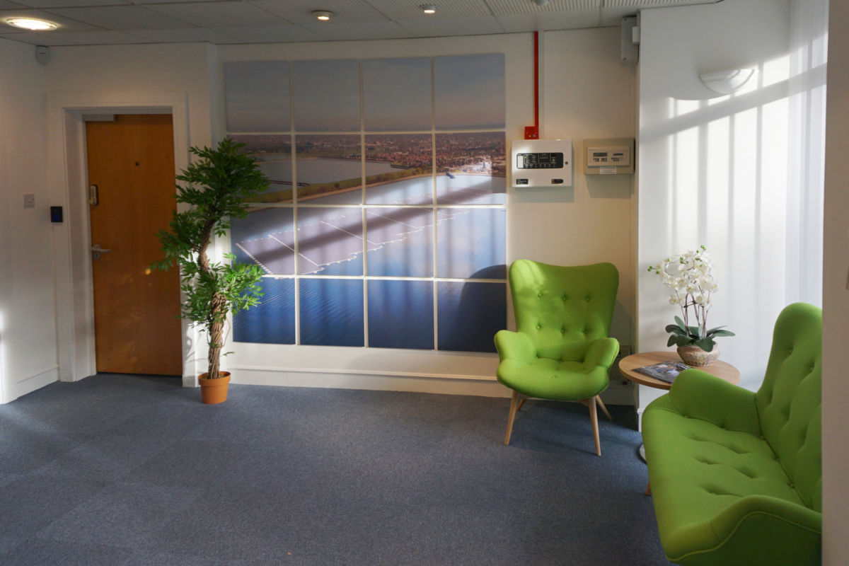 Lightsource reception fitted out by Aspen Concpets