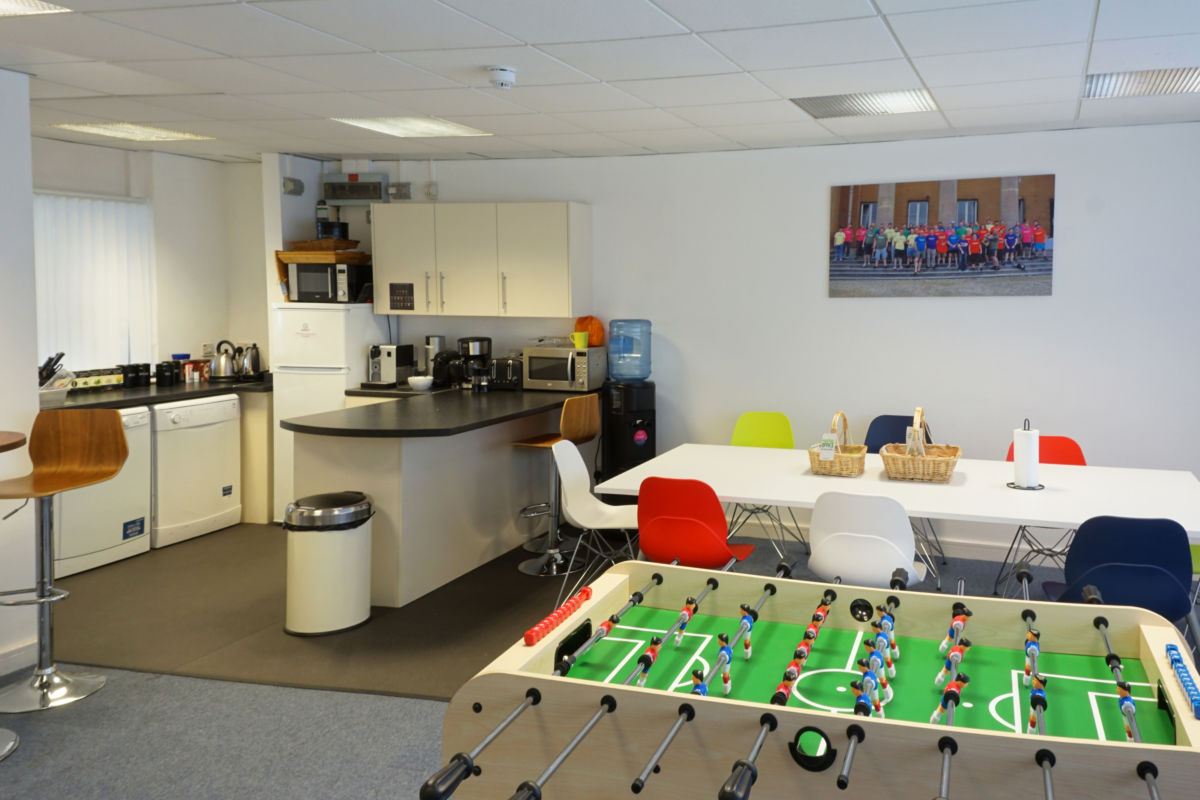 workplace kitchen and canteen installed by Aspen Concepts