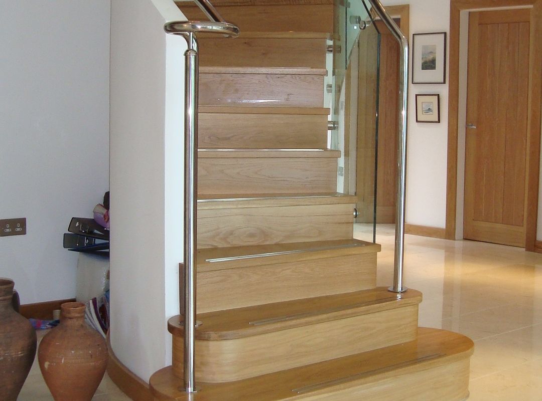 spiral staircase - bespoke joinery