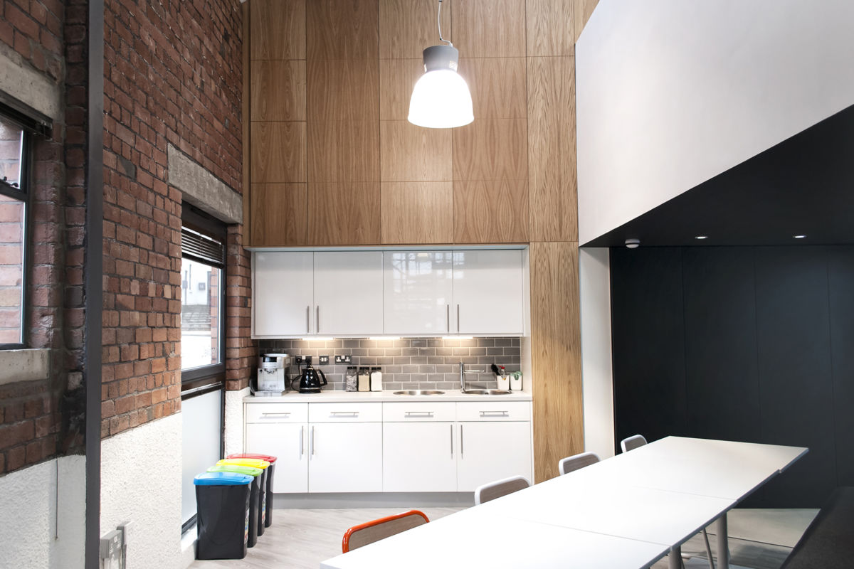 corporate kitchen area