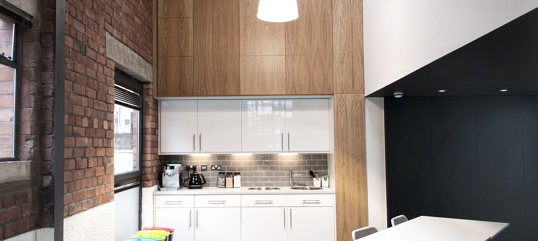 corporate kitchen area