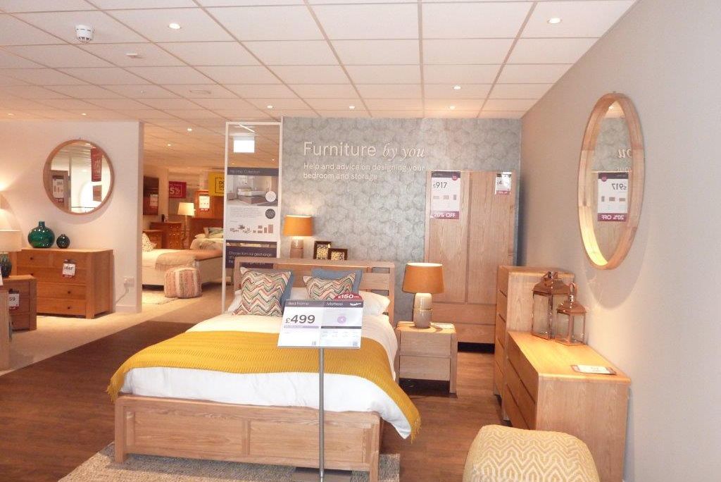 Bensons for beds Edinburgh store fit-out by Aspen Concepts June 2018