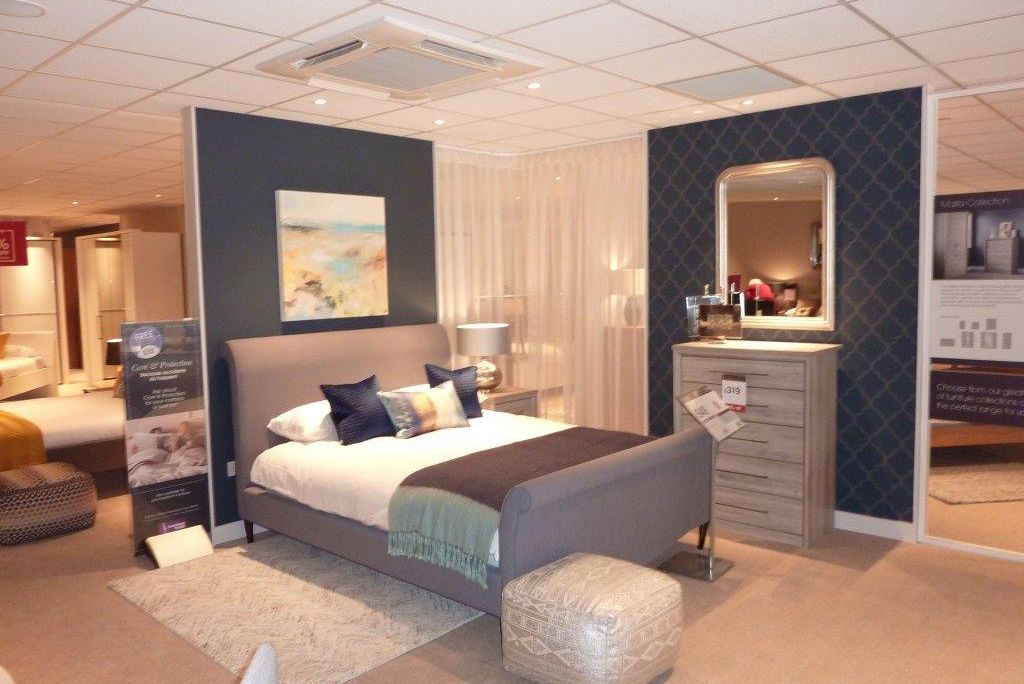 Bensons for beds Edinburgh store fit-out by Aspen Concepts June 2018