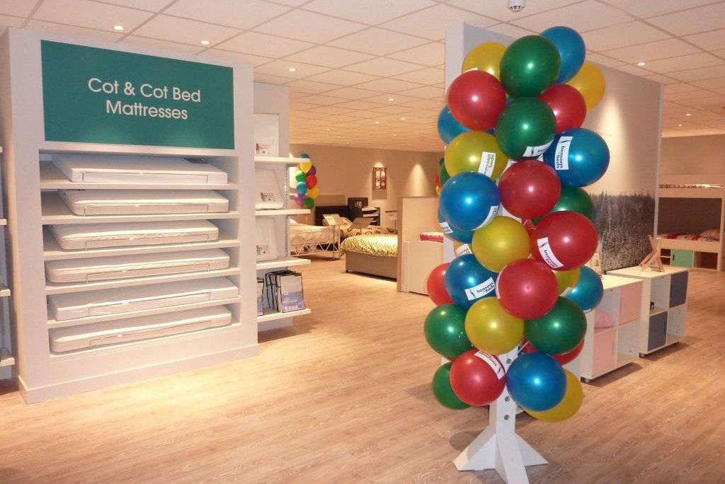 Bensons for beds Edinburgh store fit-out by Aspen Concepts June 2018