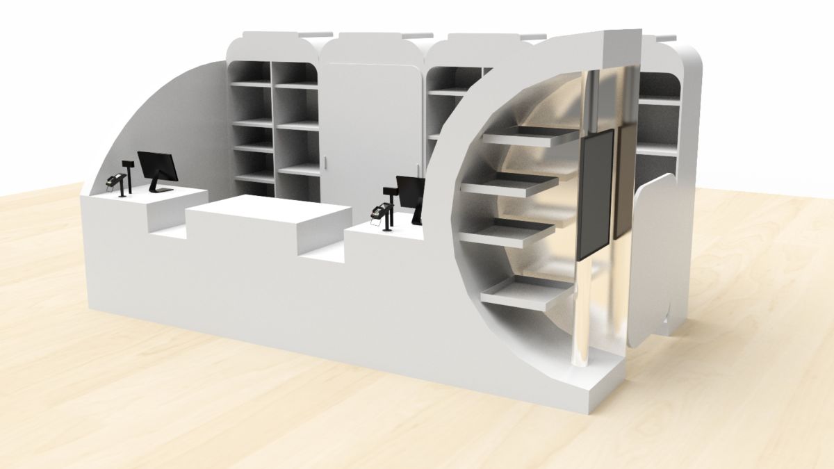 front counter and backline