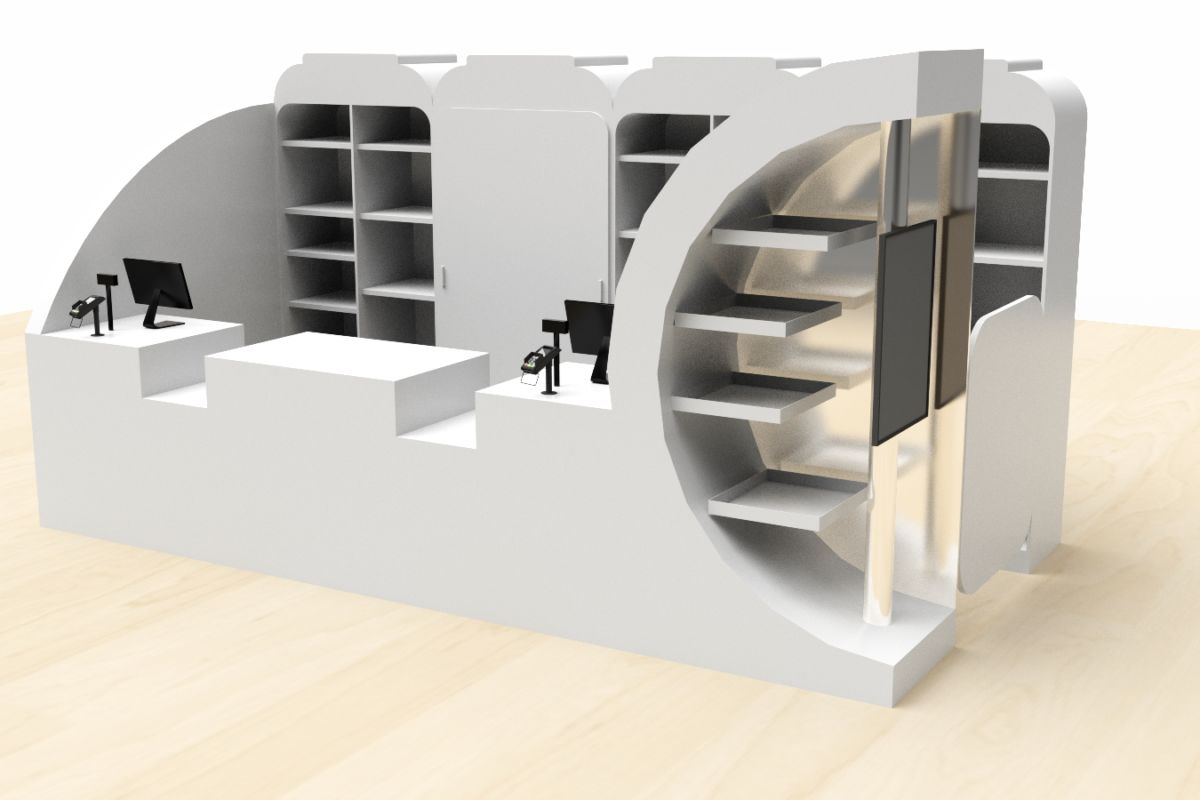 front counter and backline
