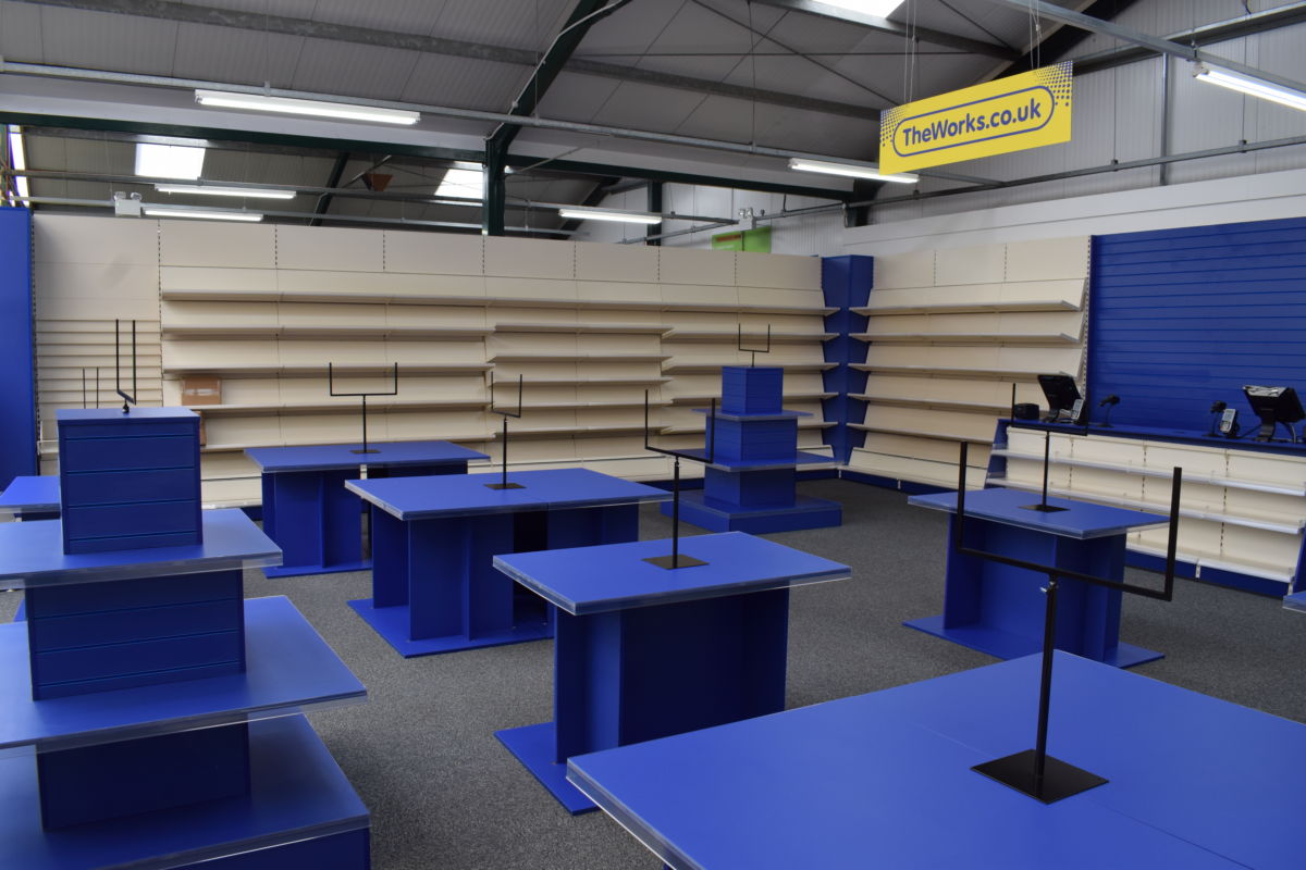 The Works - Swindon before merchandising